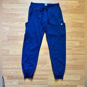 Navy Wonder wink tall jogger scrub bottoms!